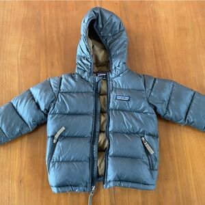 Patagonia Grey Puffer Jacket size 2T